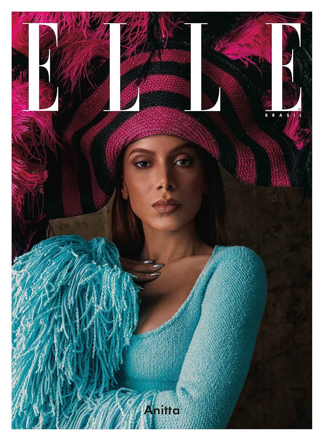 ELLE Brasil Vol. 12: Capa 04 - Anitta - Chapéu Listrado: 4 baixar livro de graça