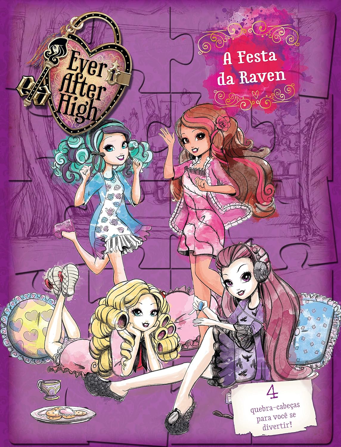 ler totalmente Ever After High - A festa da Raven