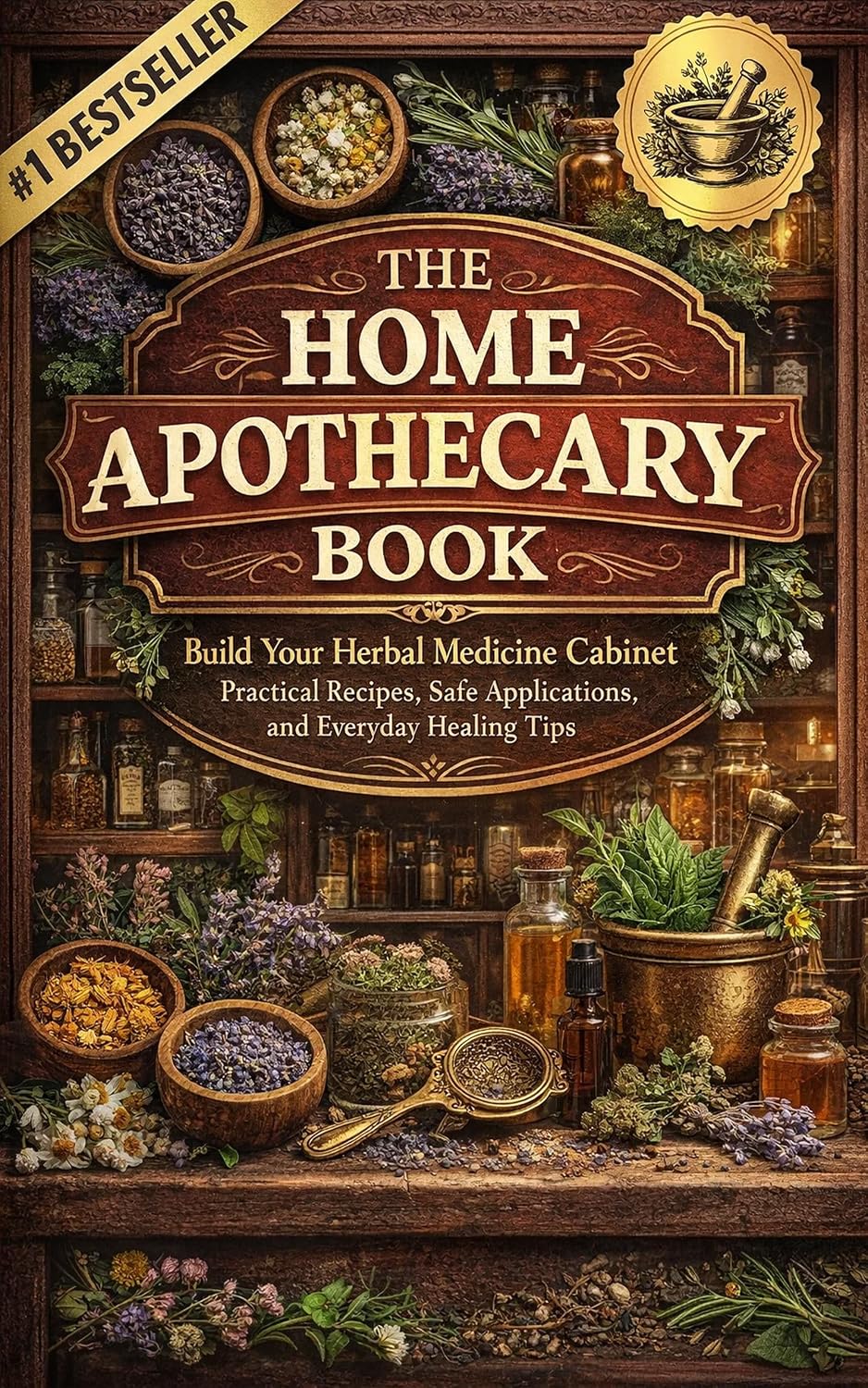 The Home Apothecary Book: Build Your Herbal Medicine Cabinet Practical Recipes, Safe Applications, and Everyday Healing Tips (English Edition) baixar livro de graça