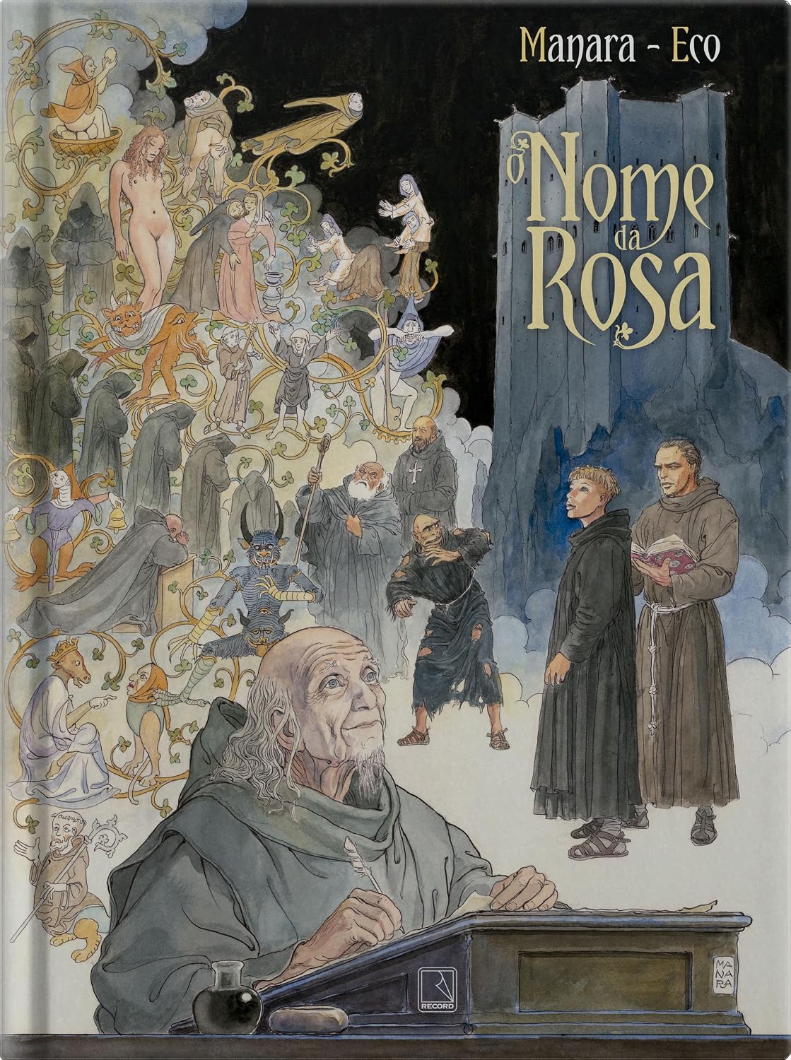 capítulo por capítulo baixar O nome da rosa - Graphic Novel (Vol. 1)