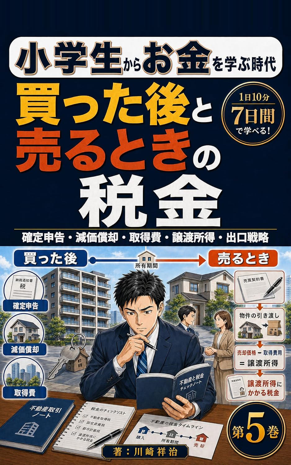capítulo por capítulo baixar Katta Ato to Uru Toki no Zeikin: Kakutei Shinkoku Genka Shokyaku Shutokuhi Joto Shotoku Deguchi Senryaku Shogakusei kara Okane o Manabu Jidai (Japanese Edition)