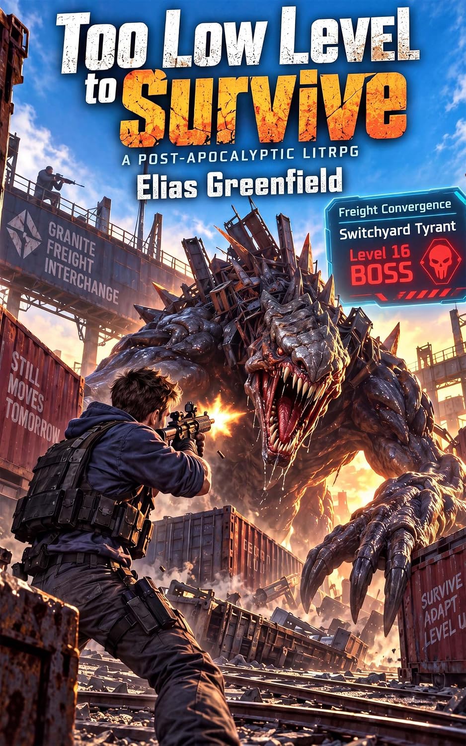Too Low Level to Survive: A Post-Apocalyptic LitRPG (Above My Level Book 1) (English Edition) baixar o livro de graça