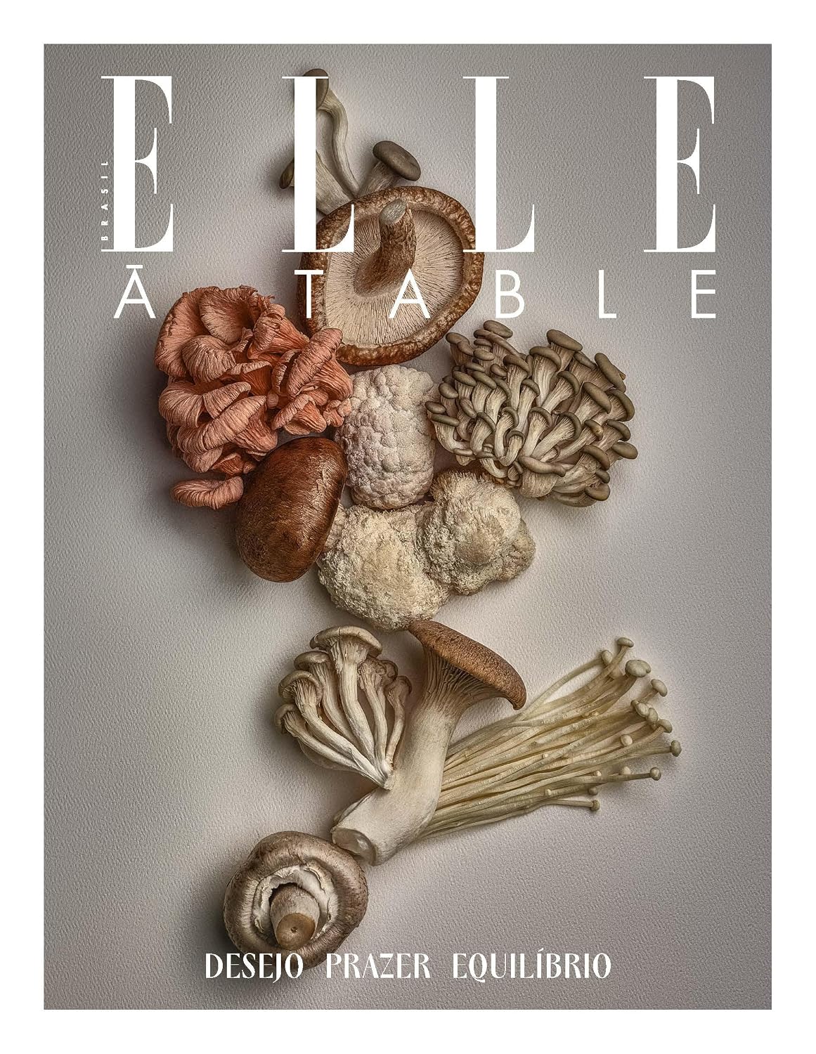 ELLE à Table Vol. 2: Desejo, Prazer, Equilíbrio - Capa 02 - Cogumelos