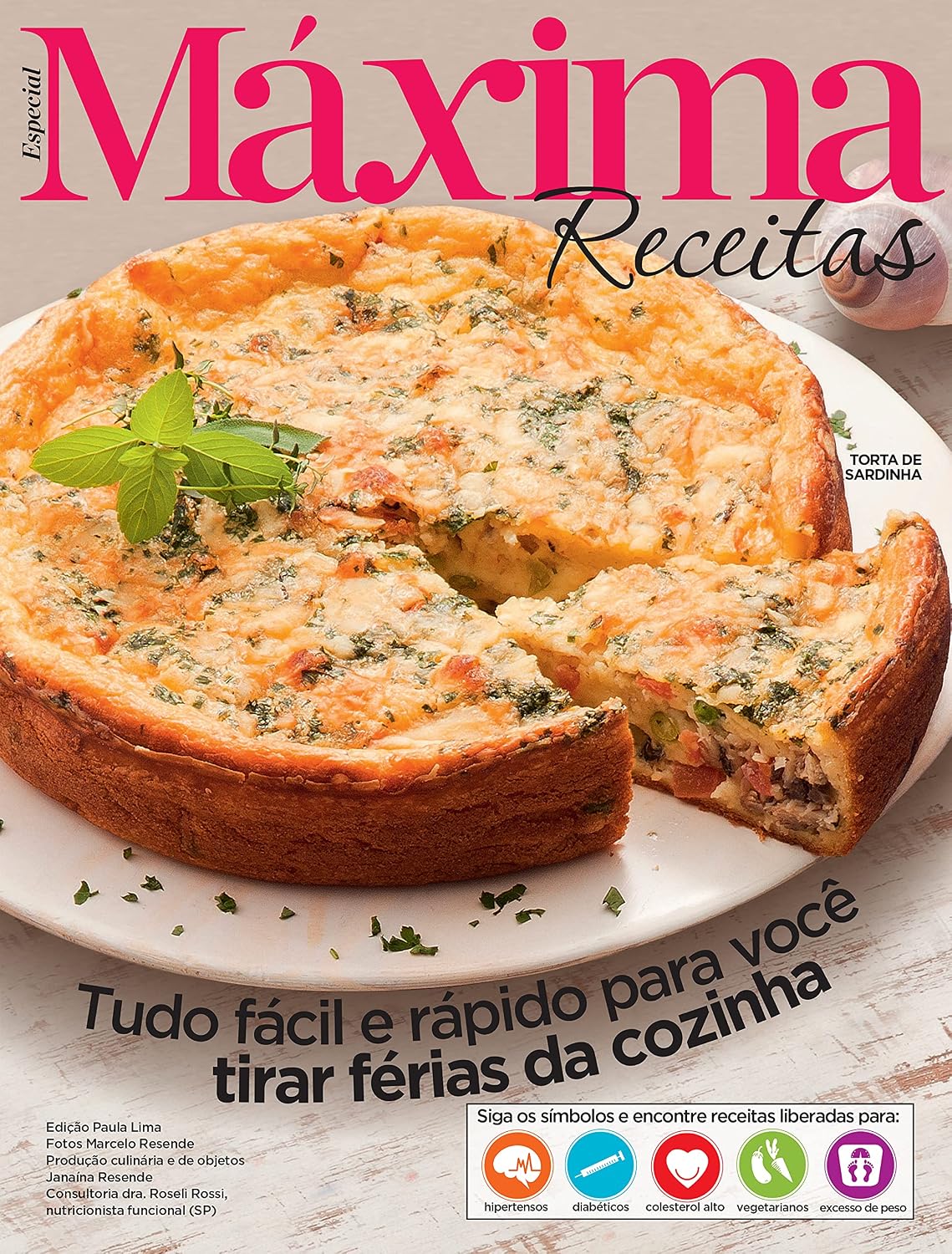 Revista Máxima Receitas - Tudo fácil e rápido para você tirar férias da cozinha baixar o livro de graça