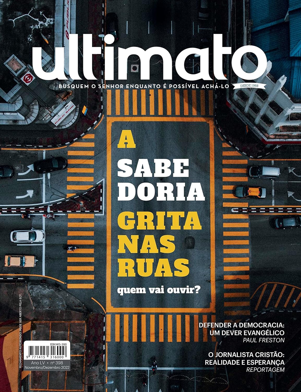 Revista Ultimato 398: A sabedoria grita nas ruas. Quem vai ouvir? baixar o livro de graça