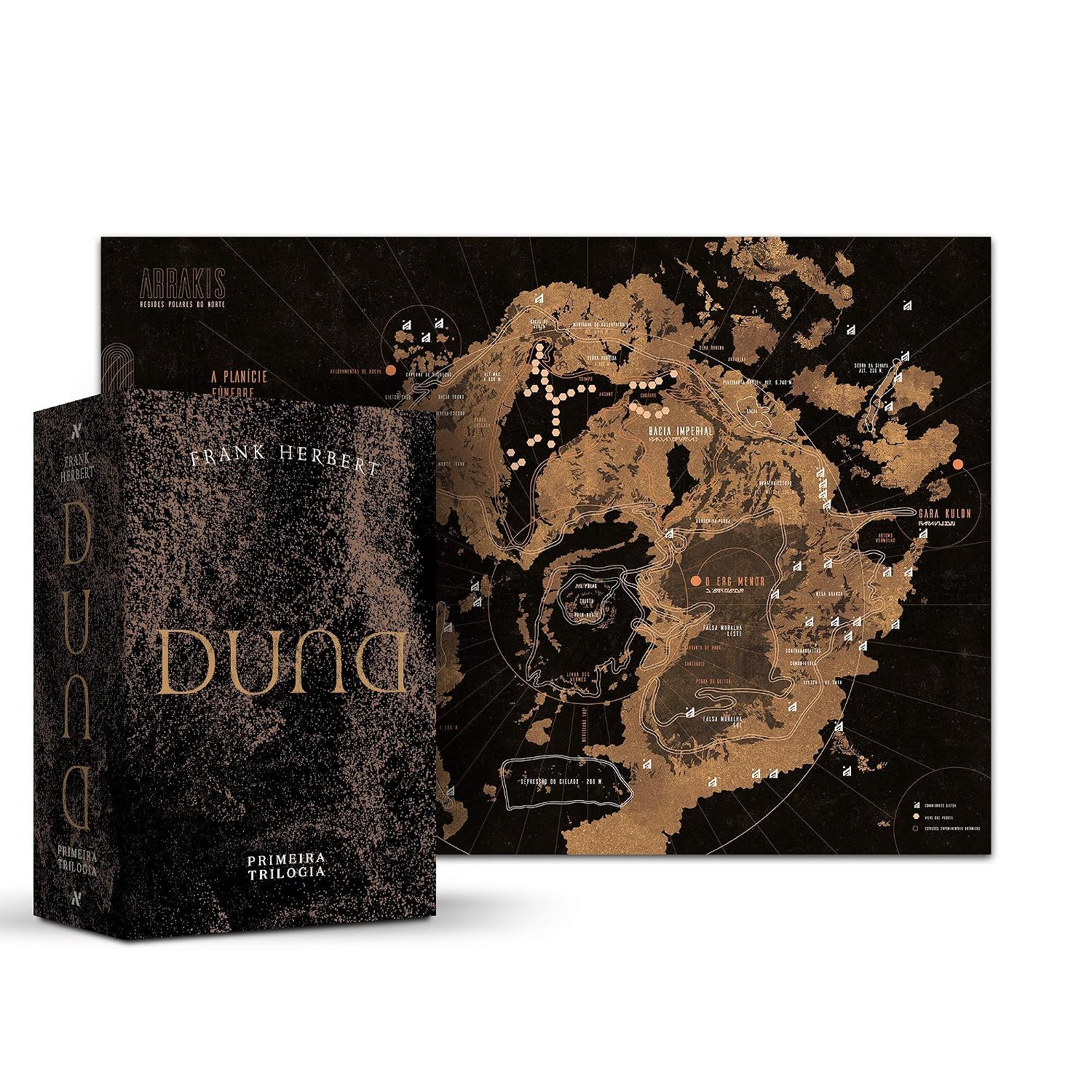 Box Duna: Primeira Trilogia + Mapa Arrakis baixar o livro de graça