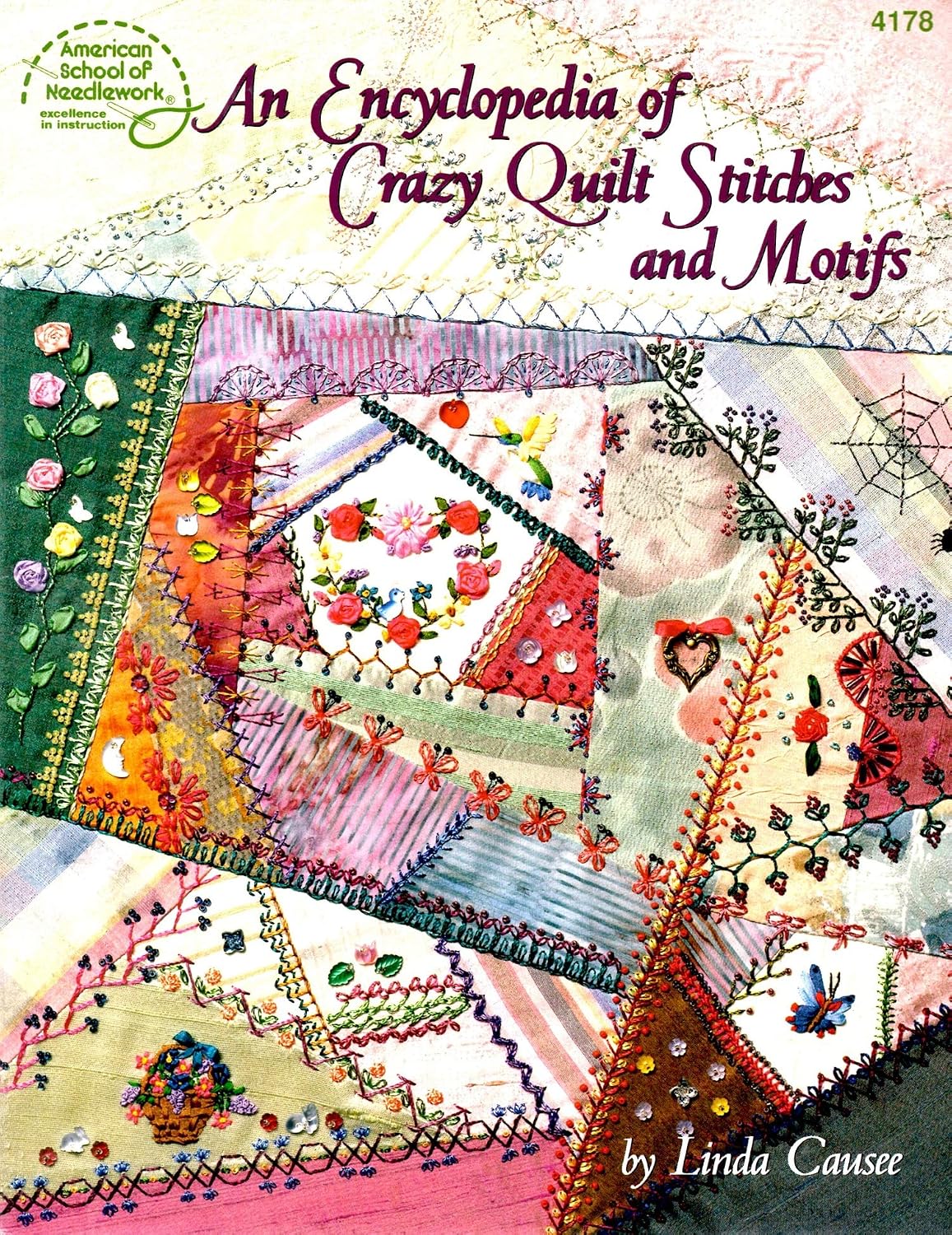 An Encyclopedia of Crazy Quilt Stitches and Motifs baixar o livro de graça