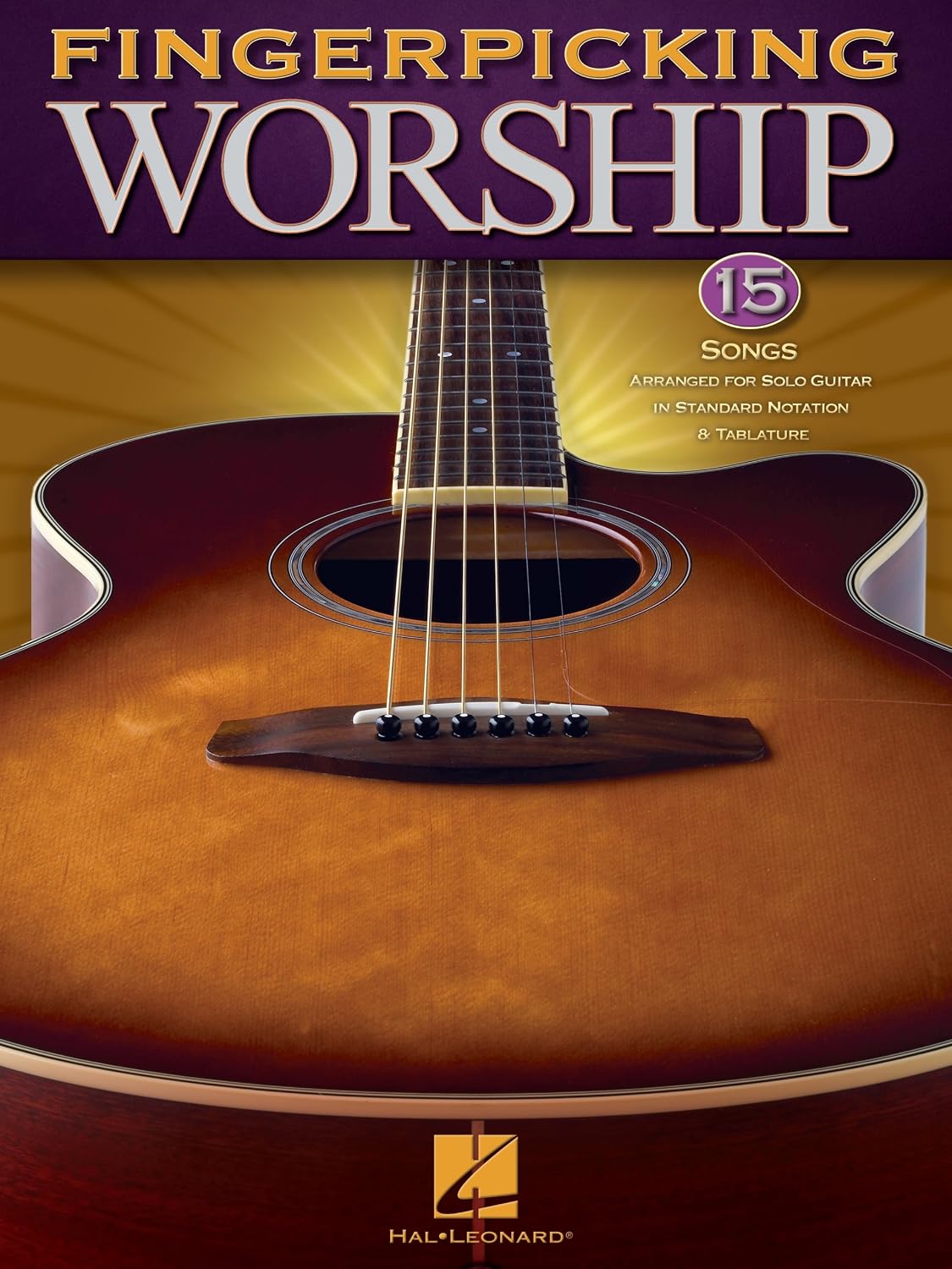 Fingerpicking Worship Songbook (GUITARE) (English Edition)