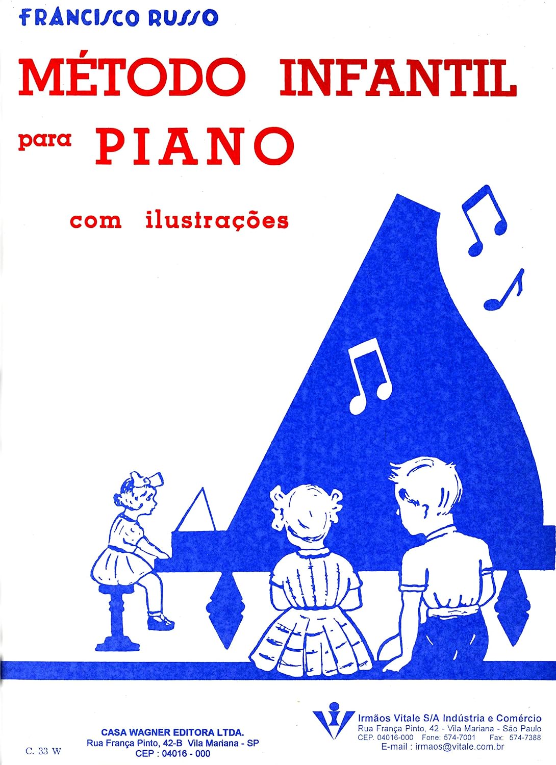 ler totalmente Método infantil para Piano