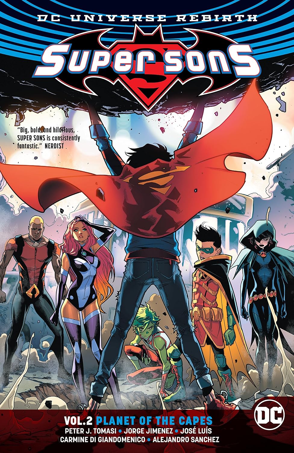 Super Sons (2017-2018) Vol. 2: Planet of the Capes (English Edition)