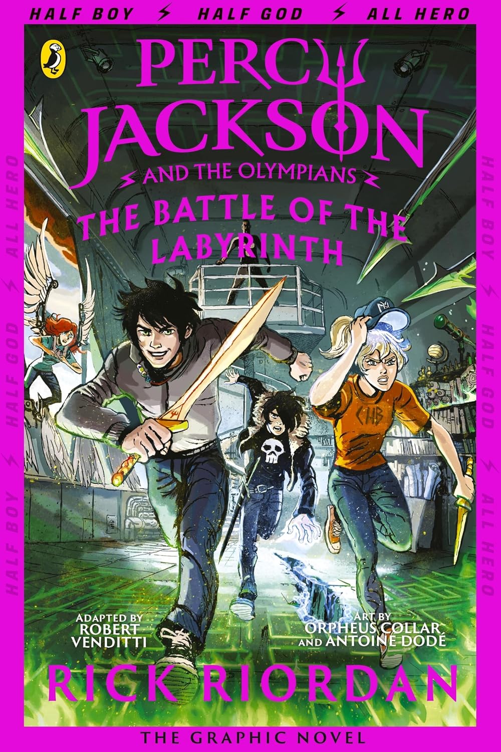 capítulo por capítulo baixar The Battle of the Labyrinth: The Graphic Novel (Percy Jackson Book 4)