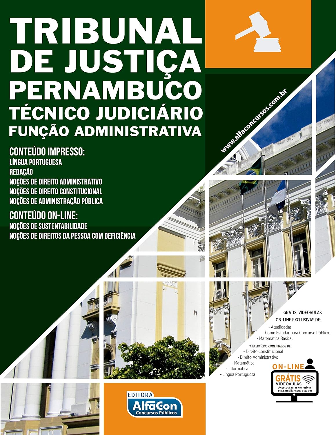 TJ-PE Tribunal de justiça de Pernambuco - Técnico judiciário - Função administrativa baixar livro de graça