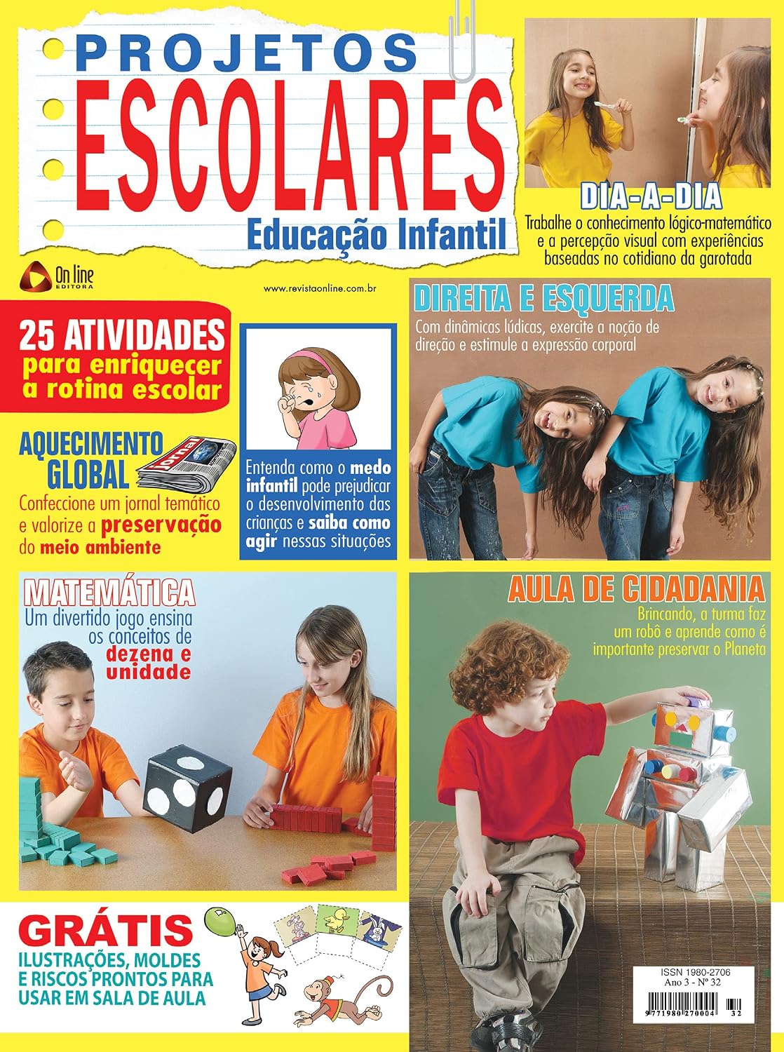 Projetos Escolares - Educação Infantil: Edição 32 baixar o livro de graça