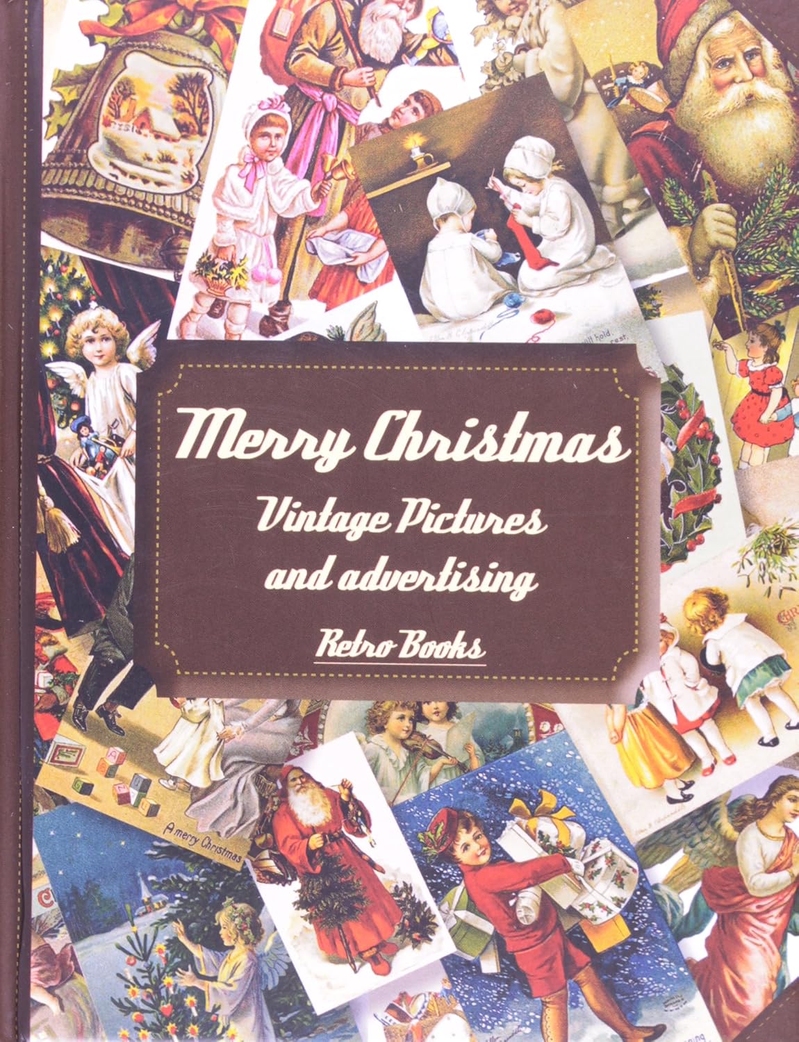 Merry Christmas. Vintage Pictures and Advertising