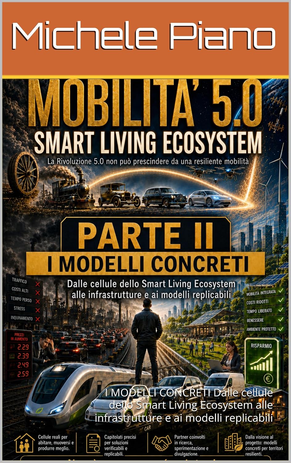 ler totalmente MOBILITÀ 5.0 – SMART LIVING ECOSYSTEM – PARTE II: I MODELLI CONCRETI Dalle cellule dello Smart Living Ecosystem alle infrastrutture e ai modelli replicabili (IL MONDO IDEALE) (Italian Edition)