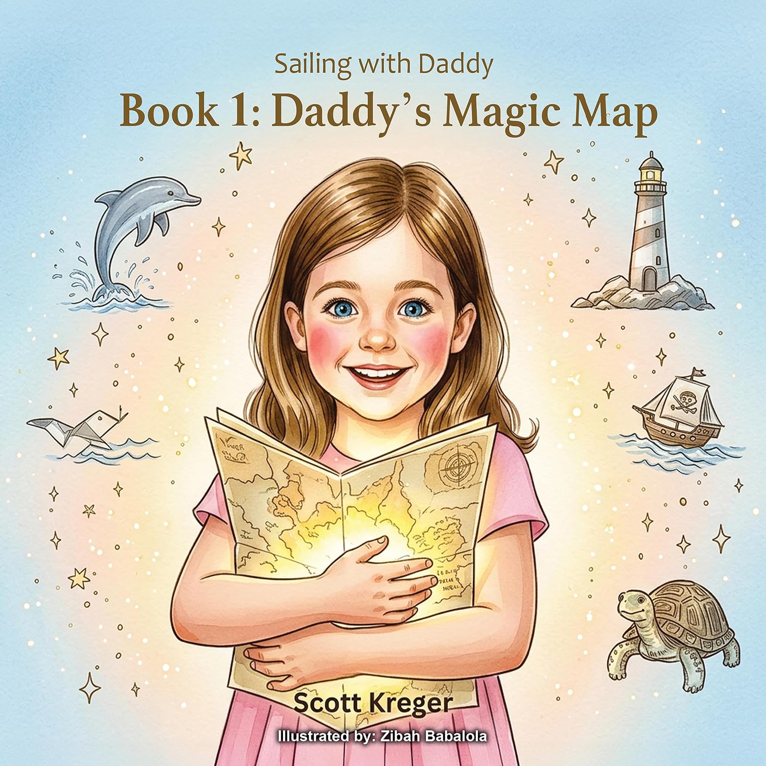 Sailing with Daddy: Daddy’s Magic Map (English Edition)
