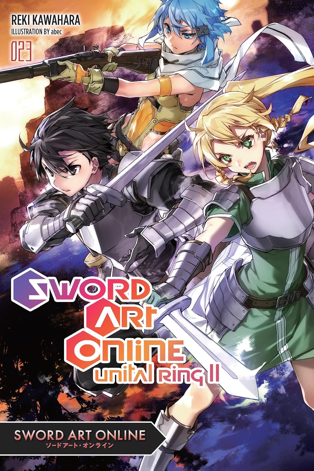 Sword Art Online 23 (Light Novel): Unital Ring II Volume 23
