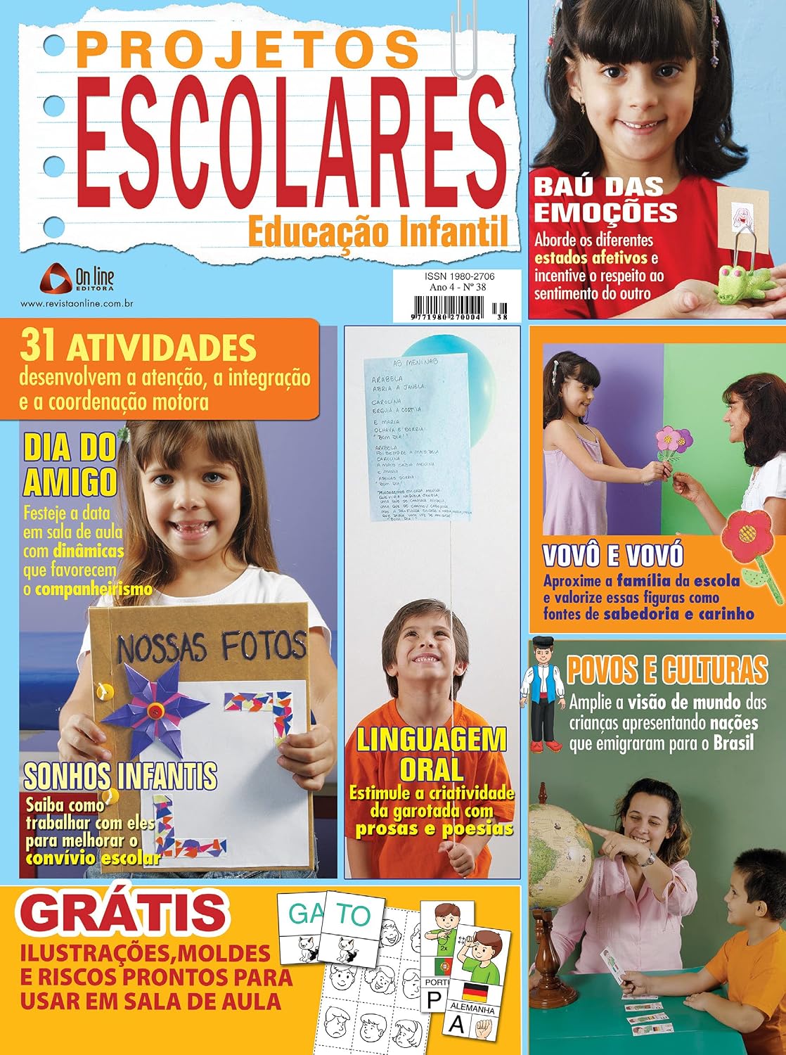 Projetos Escolares - Educação Infantil: Edição 38