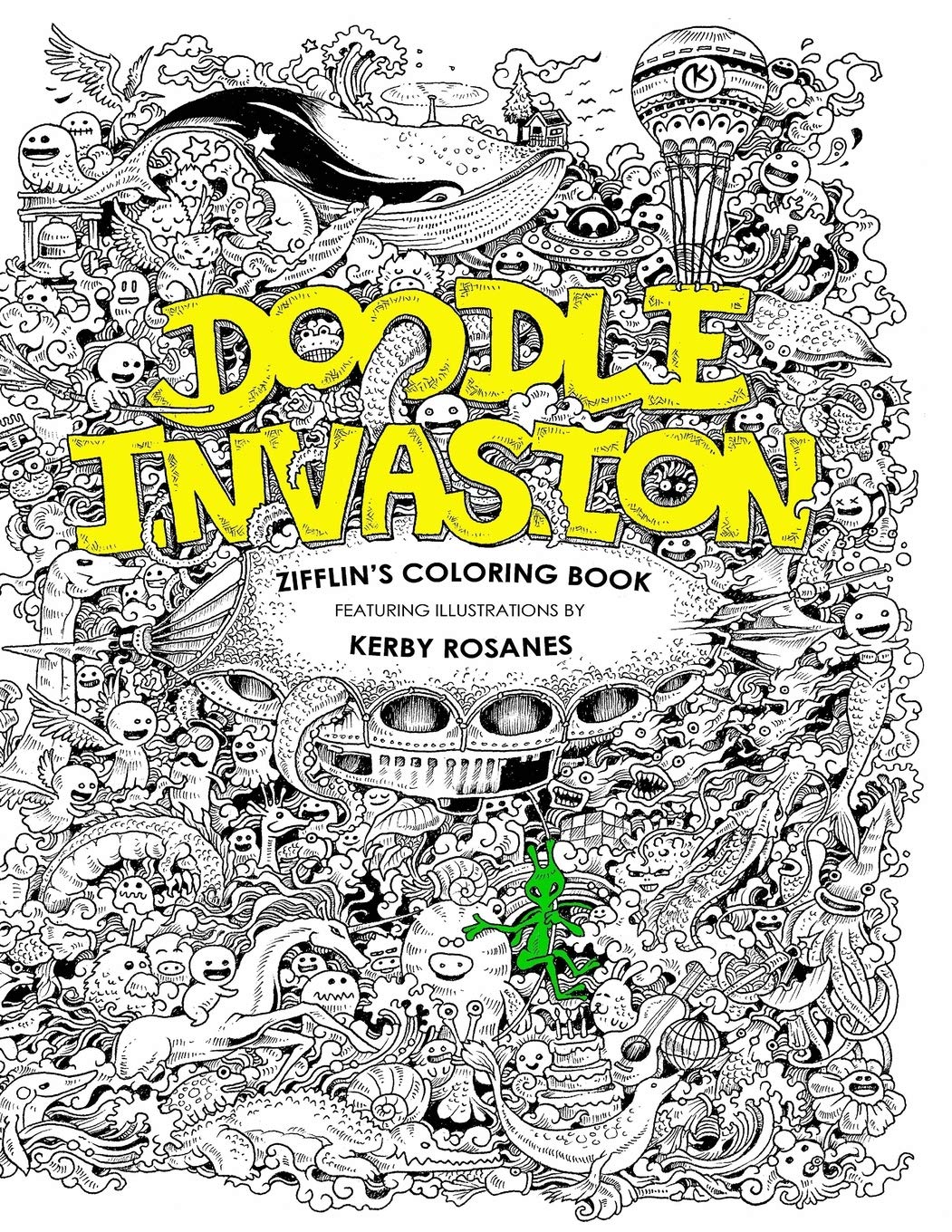 Doodle Invasion: Zifflin's Coloring Book baixar o livro de graça