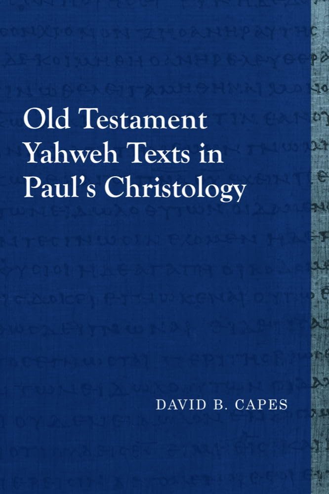 Old Testament Yahweh Texts in Paul's Christology baixar o livro de graça
