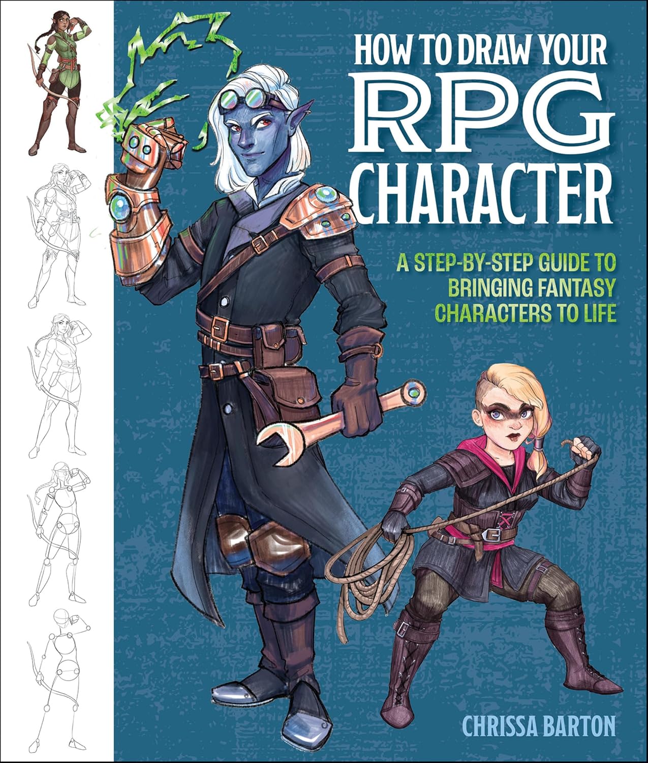 ler totalmente How to Draw Your RPG Character: A Step-by-Step Guide to Bringing Fantasy Characters to Life – How to Draw Elves, Gnomes, Dwarves, Dragonborn, Warriors,... Bards, and More (English Edition)