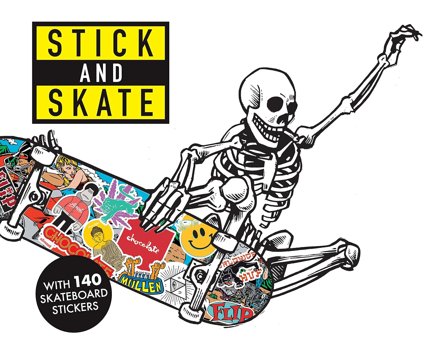 ler totalmente Stick and Skate: Skateboard Stickers