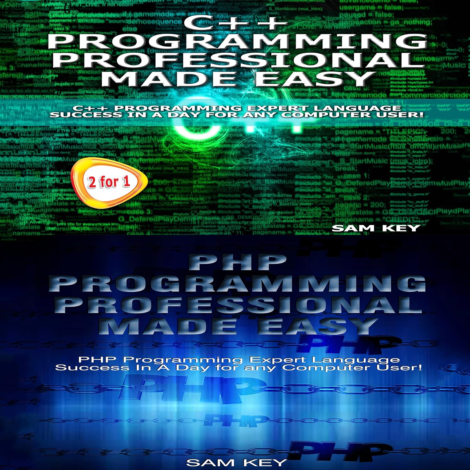 Programming 63: C++ Programming Professional Made Easy & PHP Programming Professional Made Easy