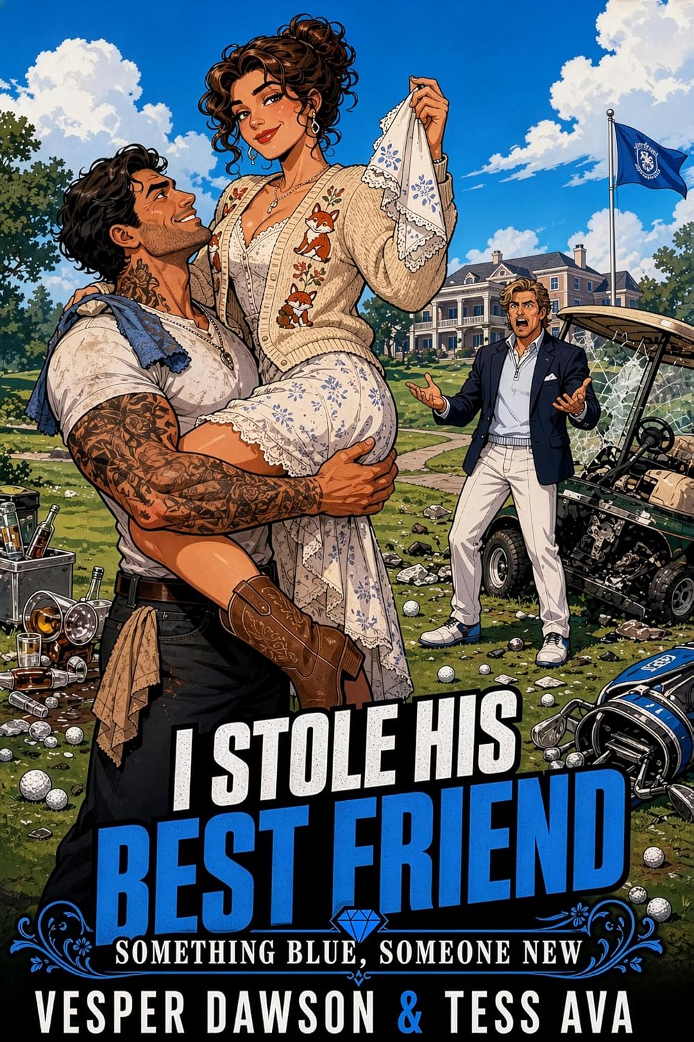 I Stole His Best Friend: A Steamy Enemies-to-Lovers Revenge Romance (Something Blue, Someone New Book 4) (English Edition)
