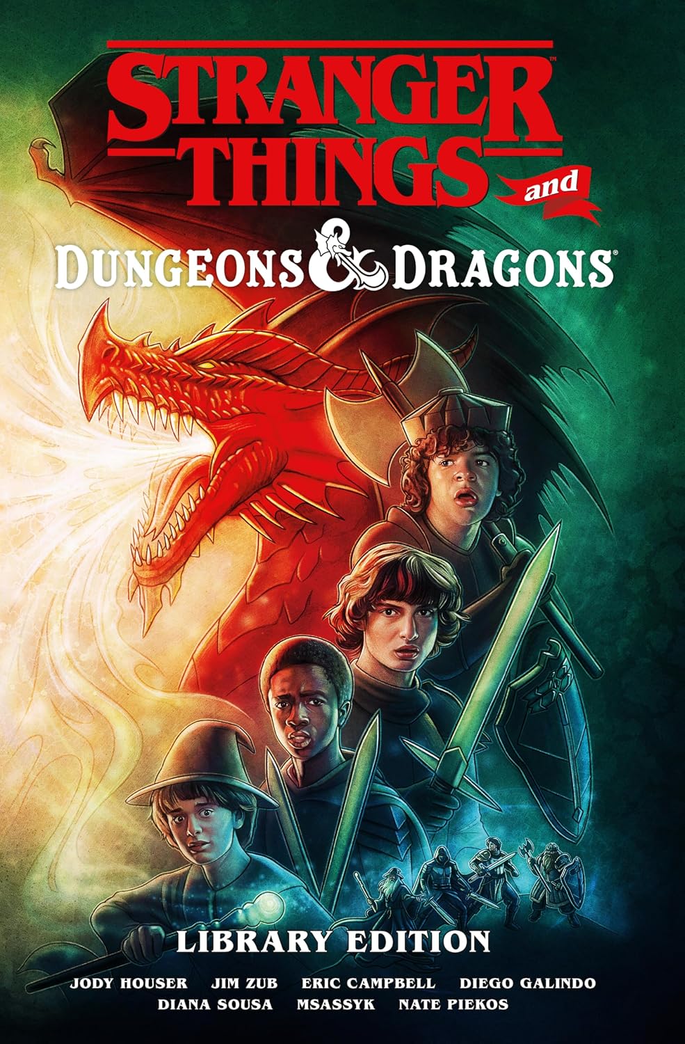 Stranger Things and Dungeons & Dragons Library Edition (English Edition)