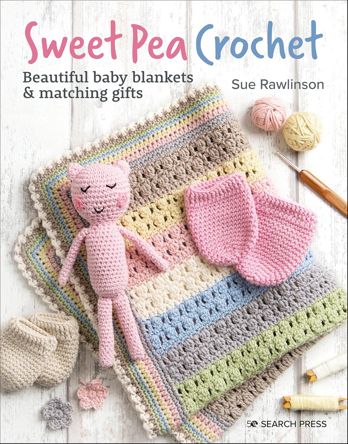 Sweet Pea Crochet: Beautiful Baby Blankets & Matching Gifts (English Edition) baixar livro de graça