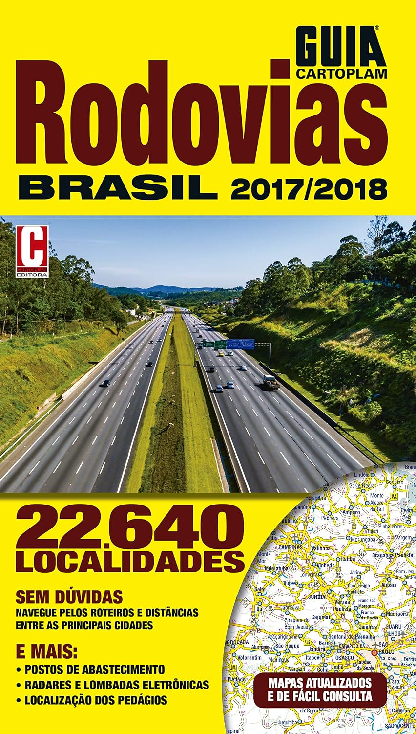 Guia Cartoplam - Rodovias Brasil 2017/2018 baixar livro de graça