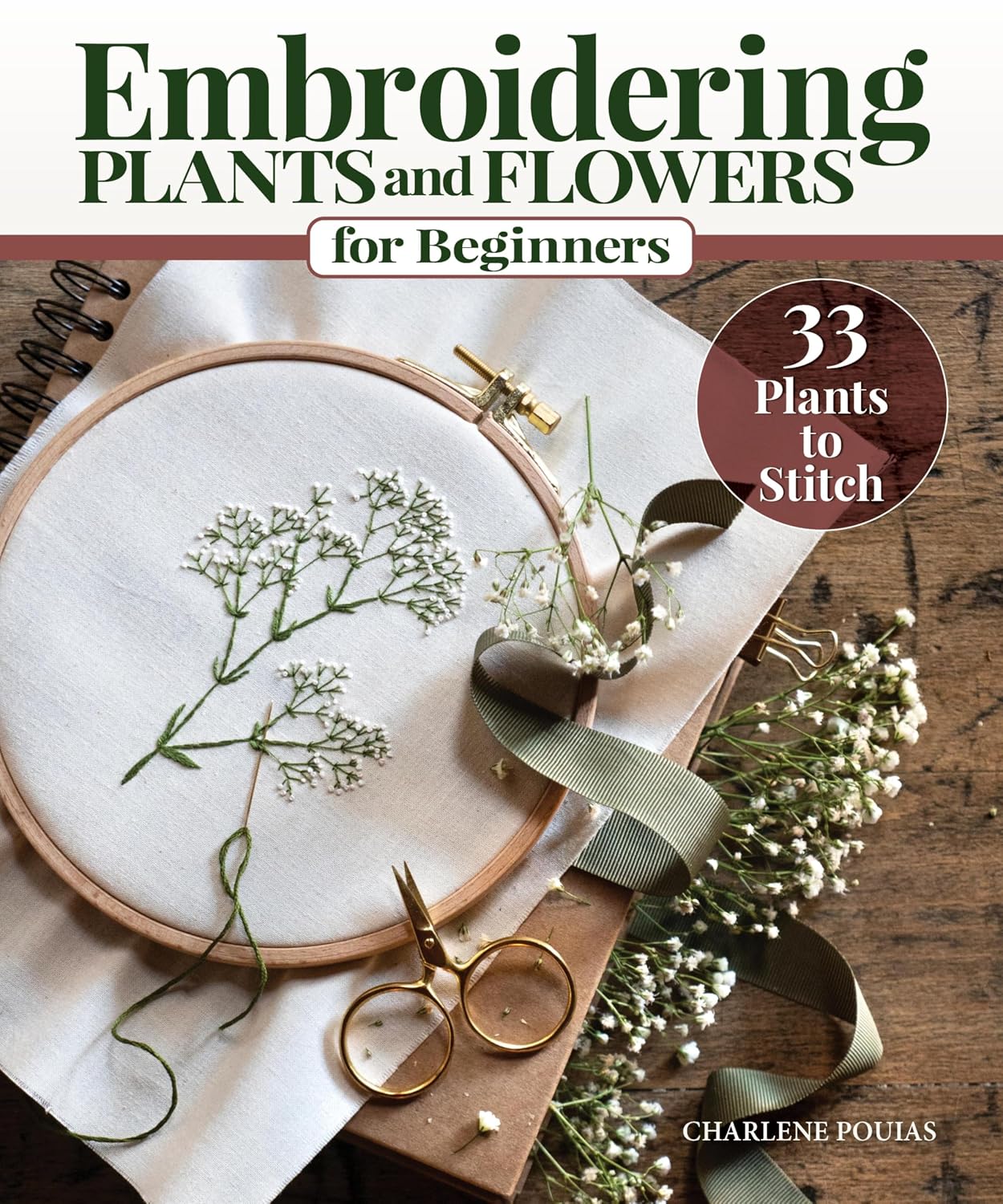 Embroidering Plants and Flowers for Beginners: 33 Plants to Stitch (English Edition) baixar livro de graça