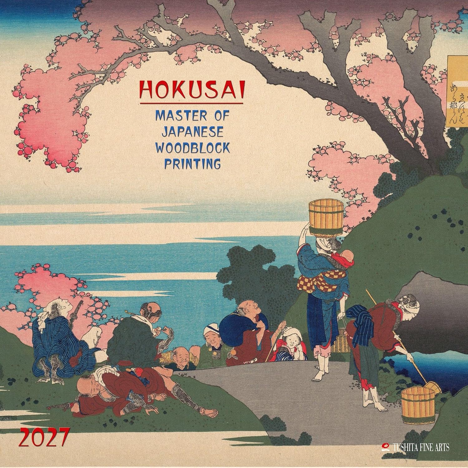 Hokusai - Japanese Woodblock Printing 2027: Kalender 2027