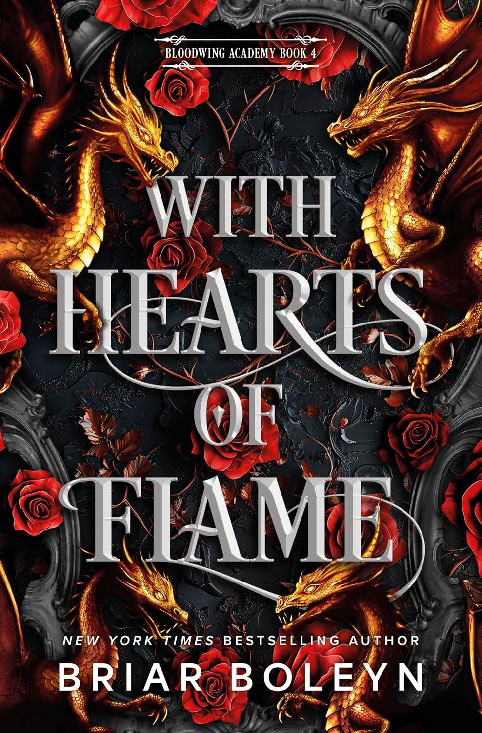 ler totalmente With Hearts of Flame: A Novel (Bloodwing Academy Book 4) (English Edition)