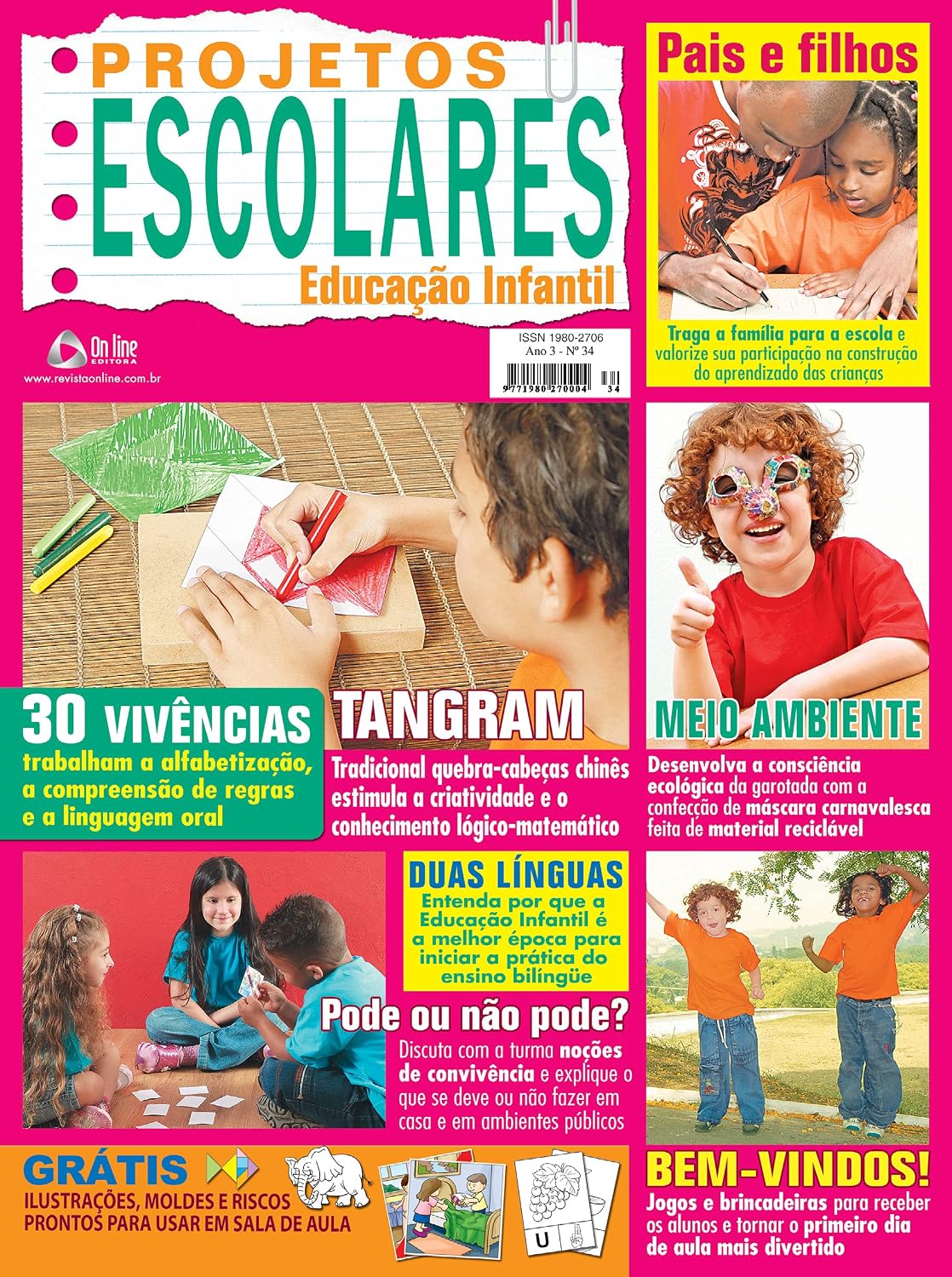ler totalmente Projetos Escolares - Educação Infantil: Edição 34