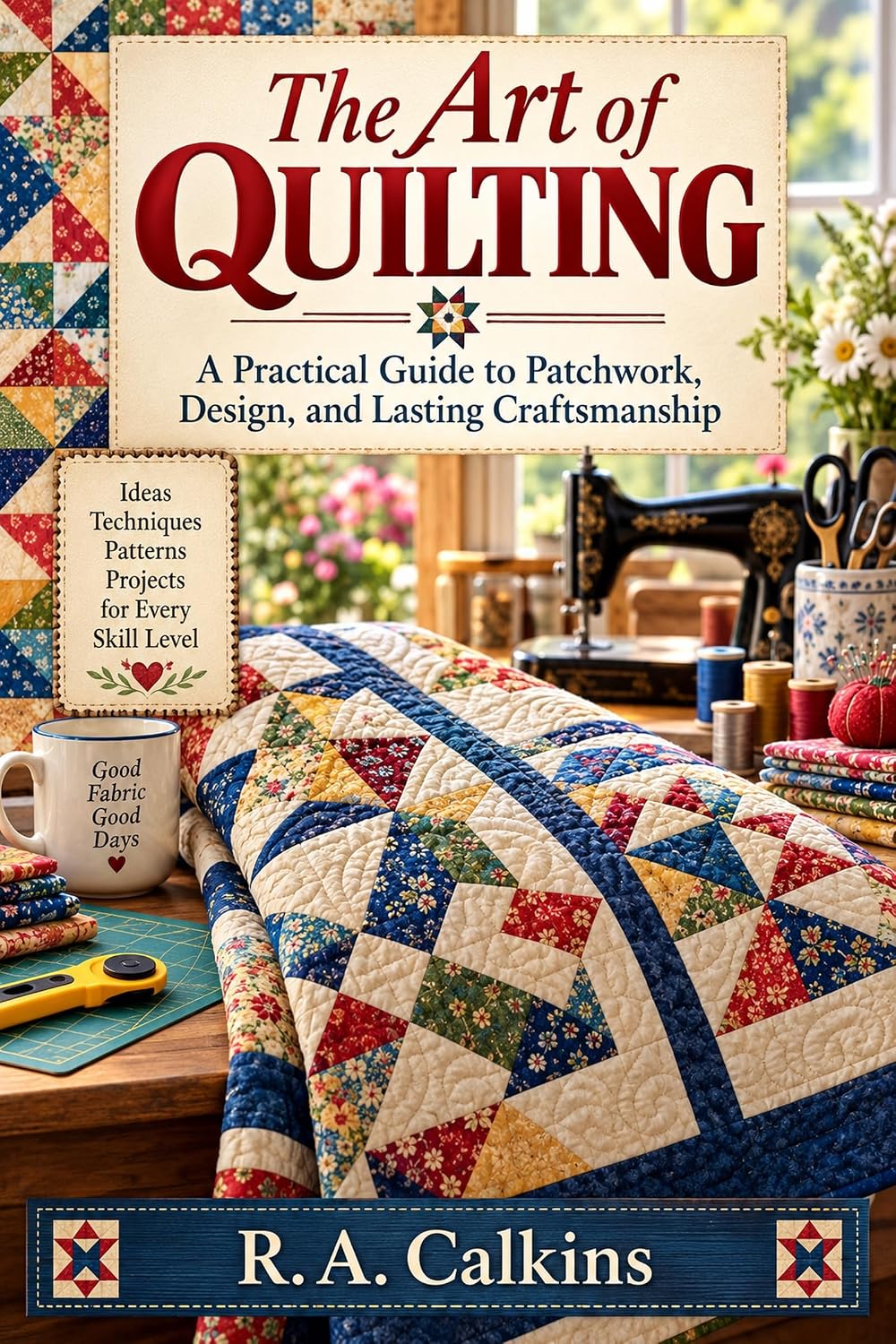 The Art of Quilting: A Practical Guide to Patchwork, Design, and Lasting Craftsmanship (English Edition) baixar livro de graça