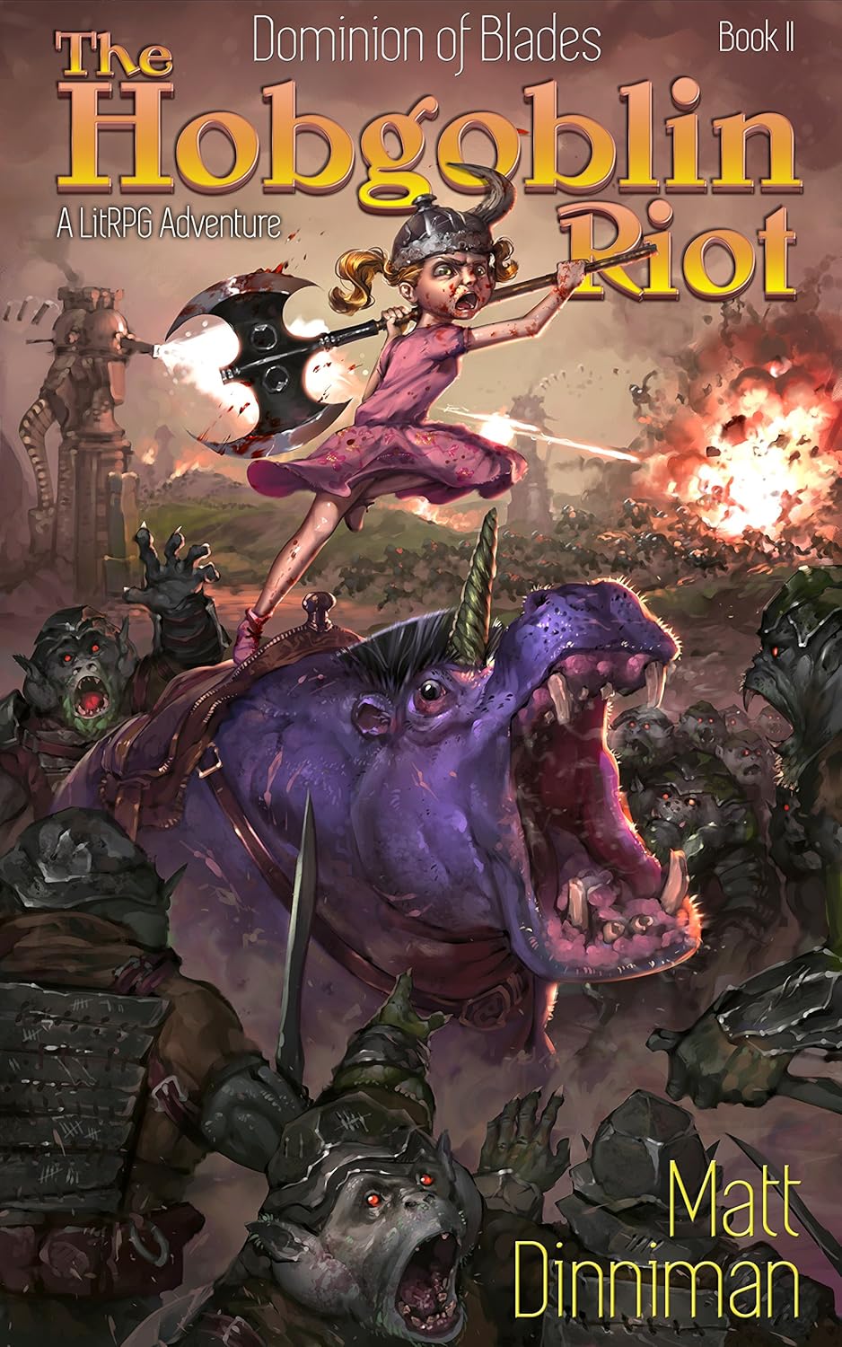 The Hobgoblin Riot: Dominion of Blades Book 2: A LitRPG Adventure (English Edition) baixar o livro de graça