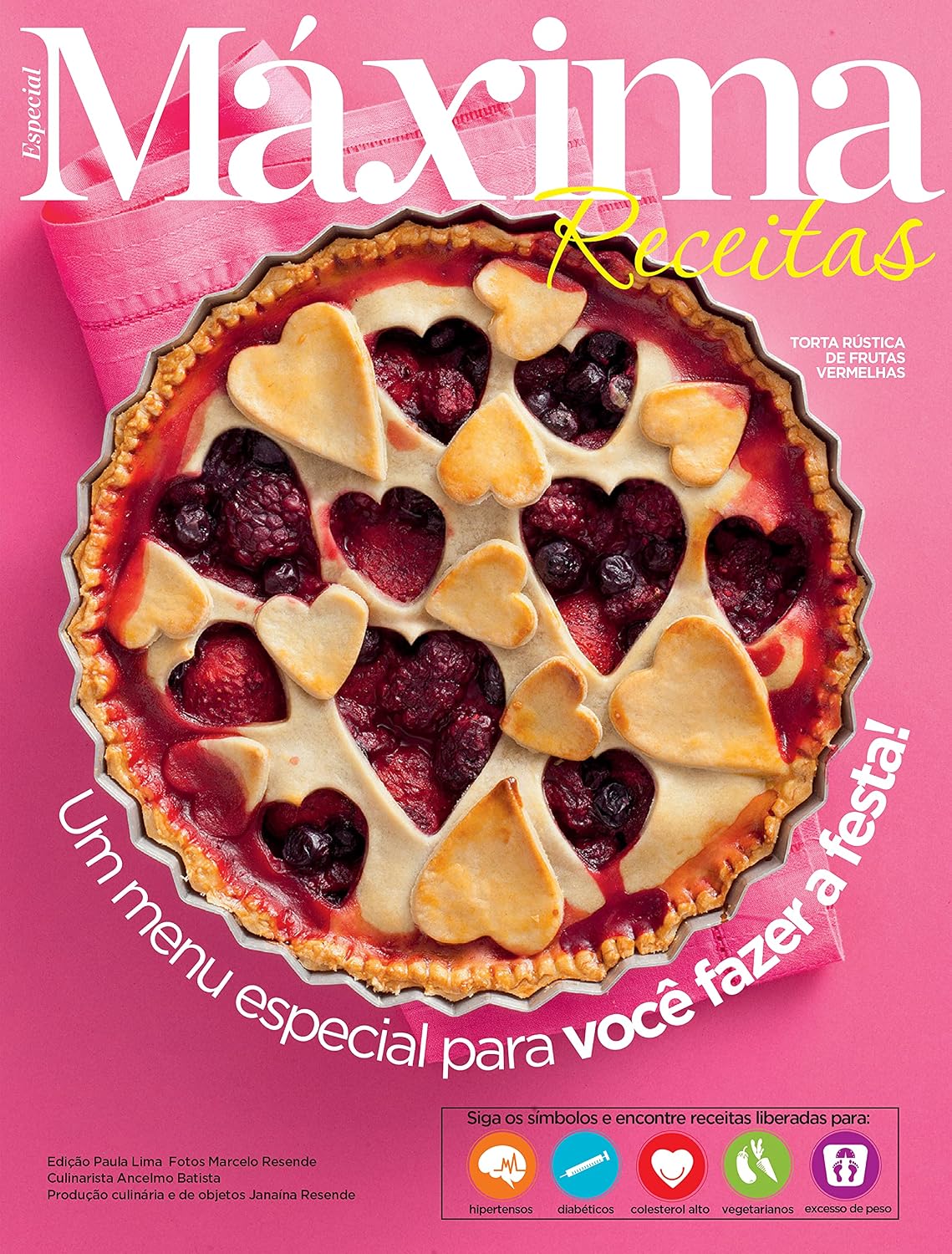 Revista Máxima Receitas - Um menu especial para você fazer a festa! baixar o livro de graça