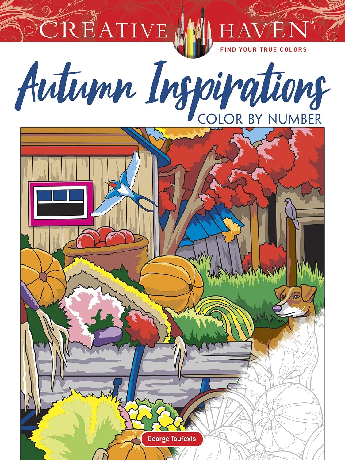Creative Haven Autumn Inspirations Color by Number baixar livro de graça