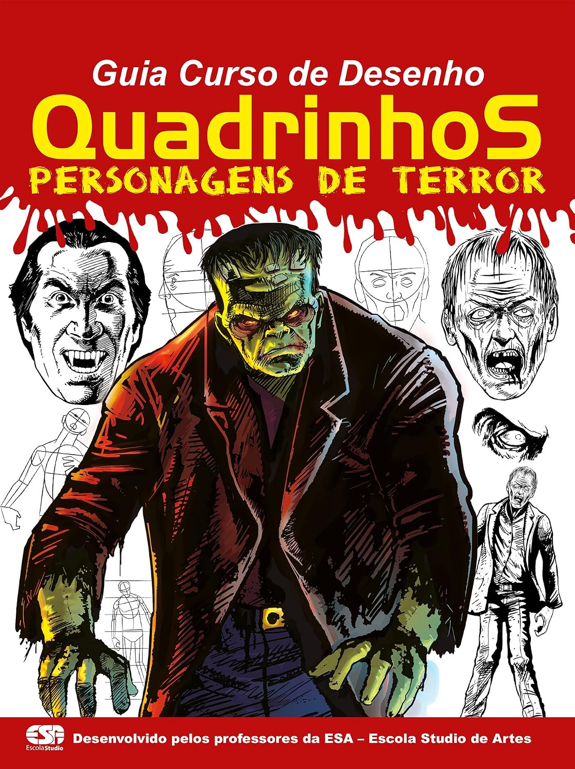 capítulo por capítulo baixar Guia Curso de Desenho - Quadrinhos: Personagens de Terror Ed.01