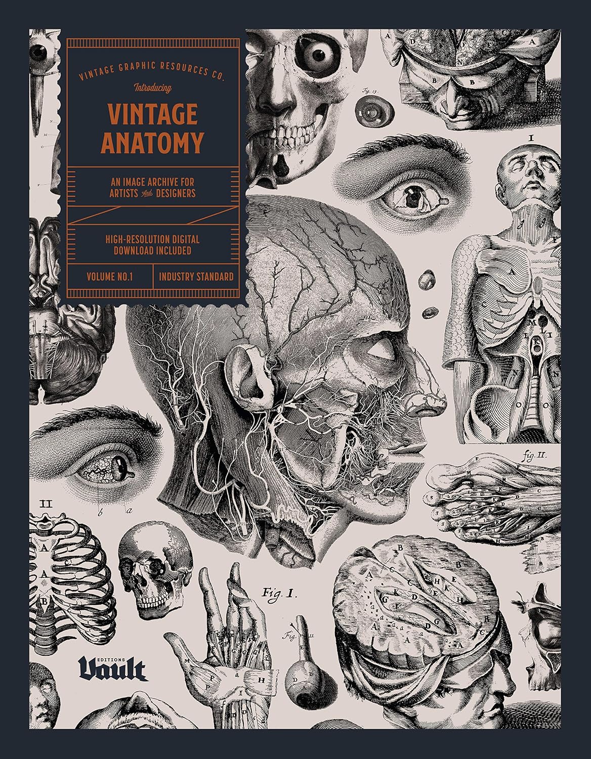 capítulo por capítulo baixar Vintage Anatomy: An Image Archive for Artists and Designers (Image Archive Series by Vault Editions) (English Edition)