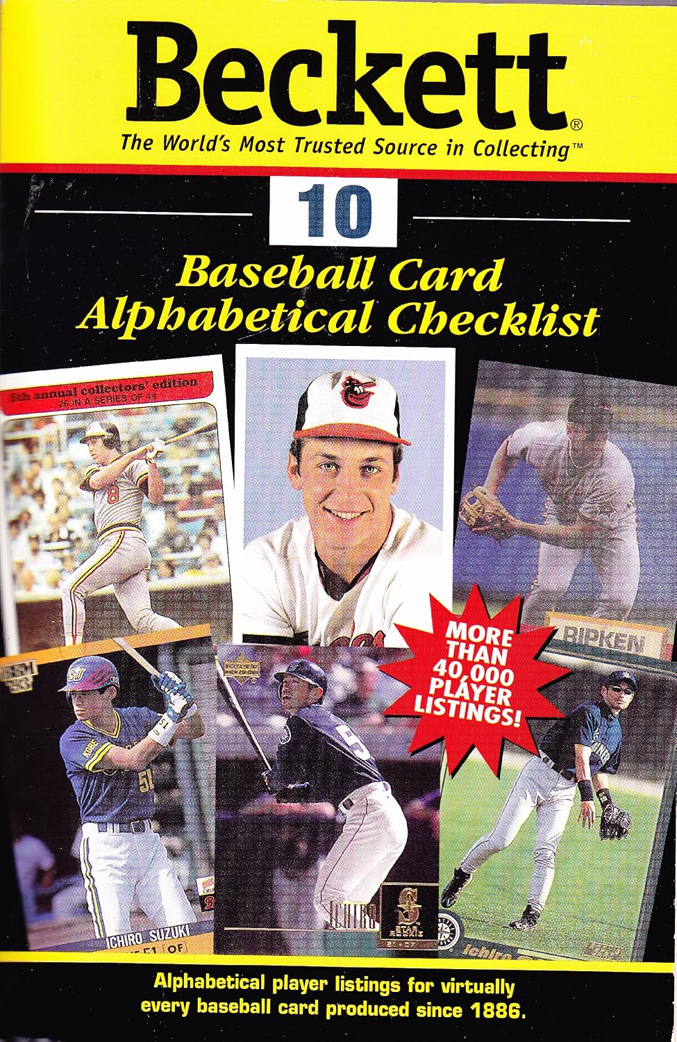 Beckett Baseball Card Alphabetical Checklist: 10 baixar livro de graça