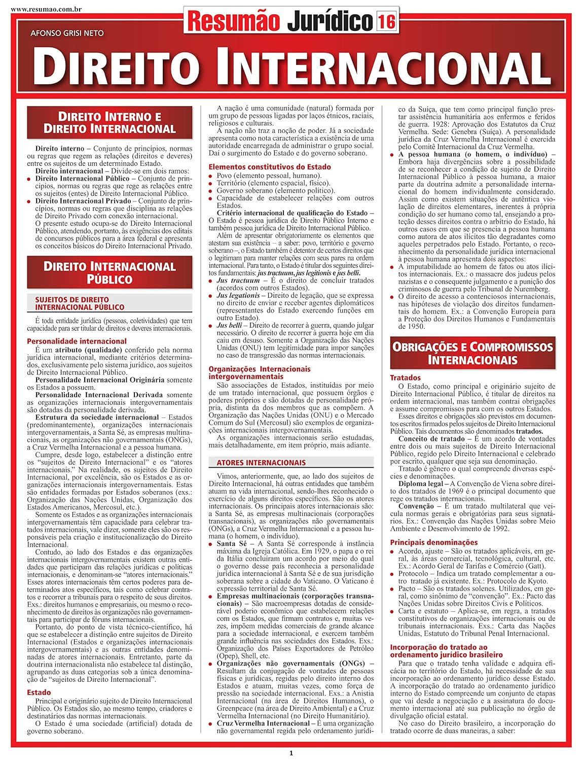 capítulo por capítulo baixar Direito internacional