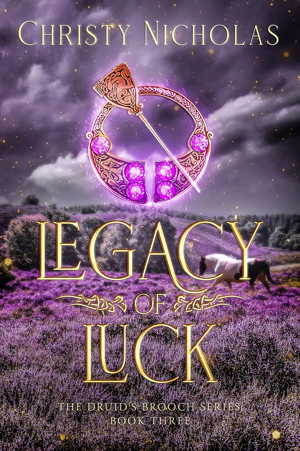 ler totalmente Legacy of Luck: A Dark Irish Historical Fantasy (Druid's Brooch Series) (English Edition)