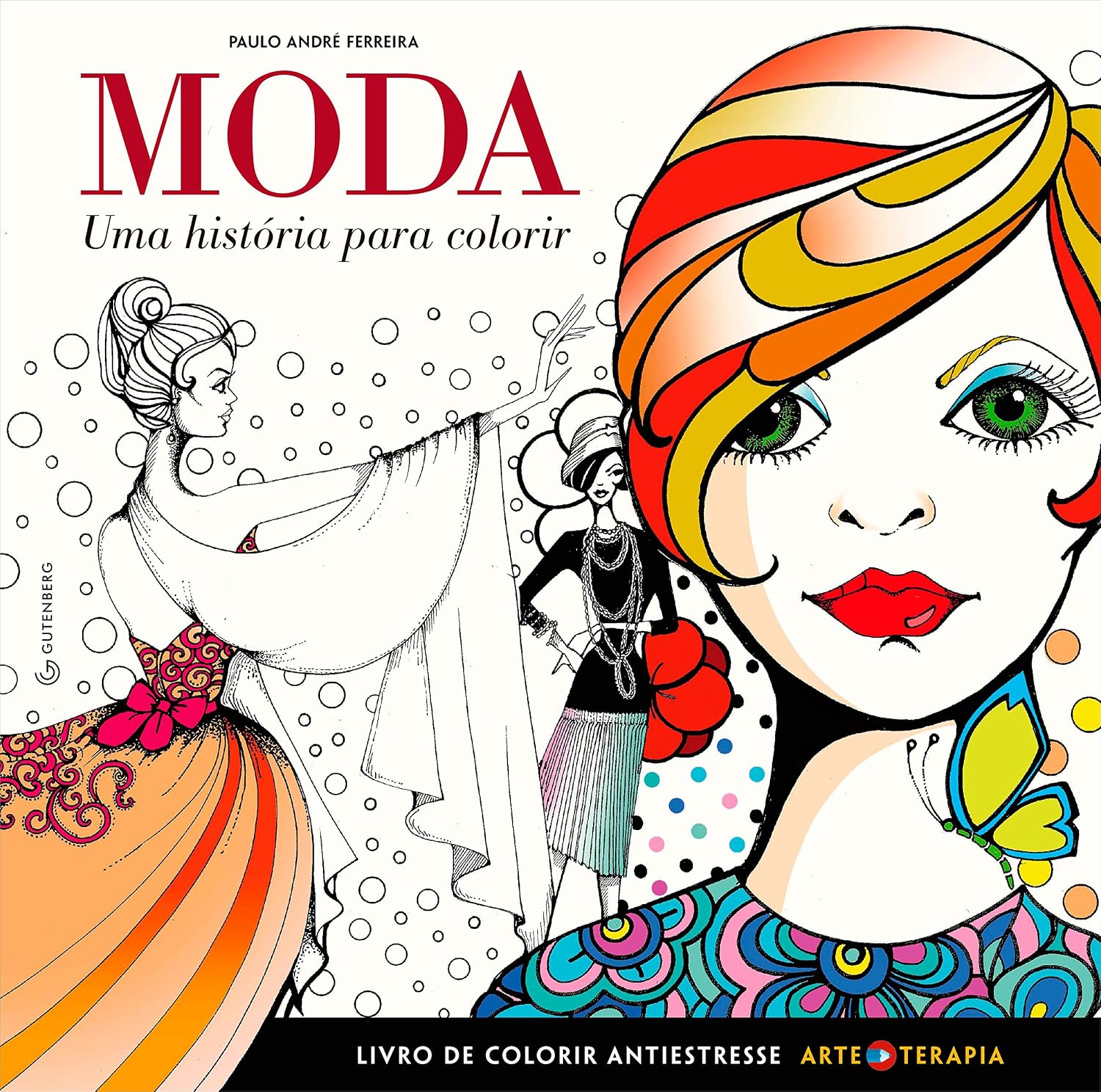 capítulo por capítulo baixar Moda – Uma história para colorir: Livro de colorir antiestresse