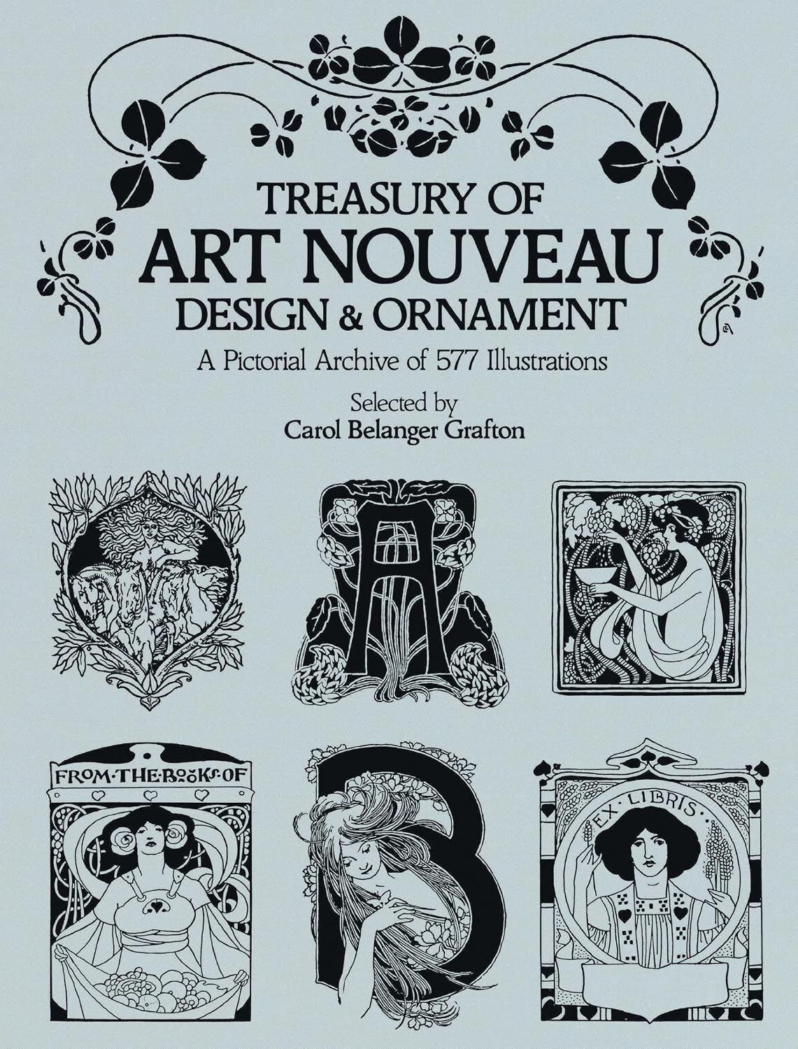 ler totalmente Treasury of Art Nouveau Design & Ornament (Dover Pictorial Archive) (English Edition)