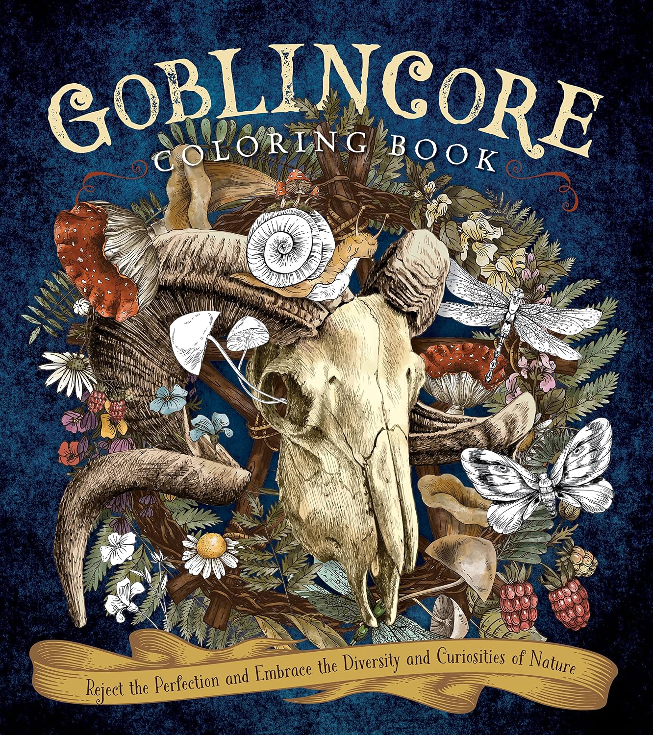 capítulo por capítulo baixar Goblincore Coloring Book: Reject the Perfection and Embrace the Diversity and Curiosities of Nature