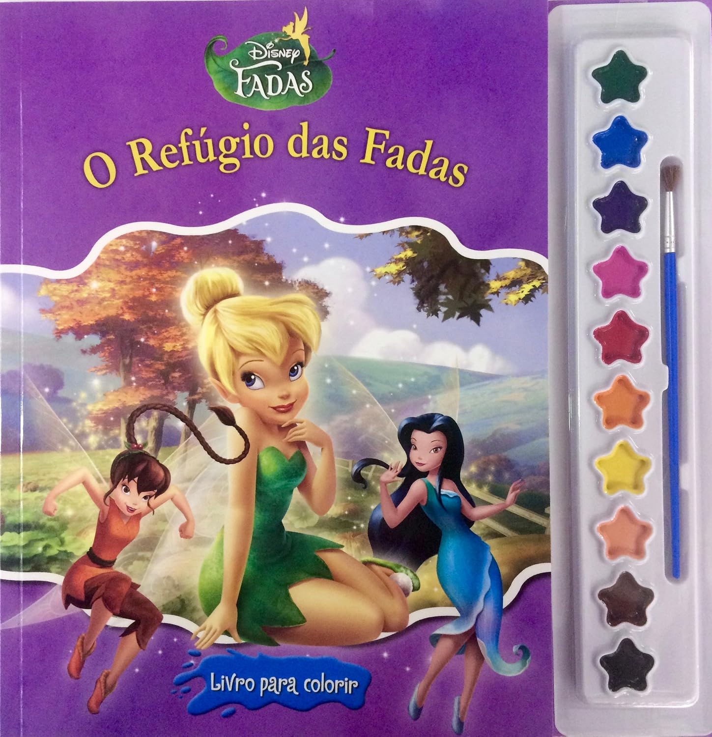 Tinker Bell. O Refúgio das Fadas - Coleção Disney Aquarela