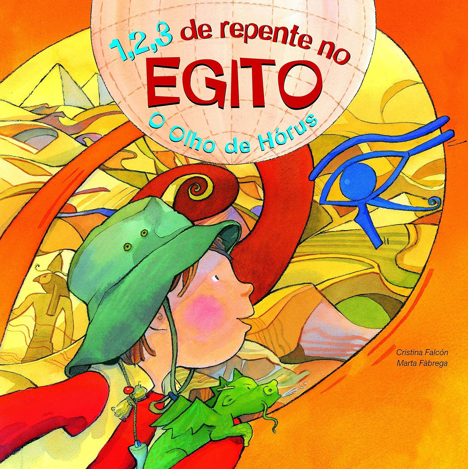 ler totalmente 1, 2, 3 de repente no Egito: O olho de Hórus