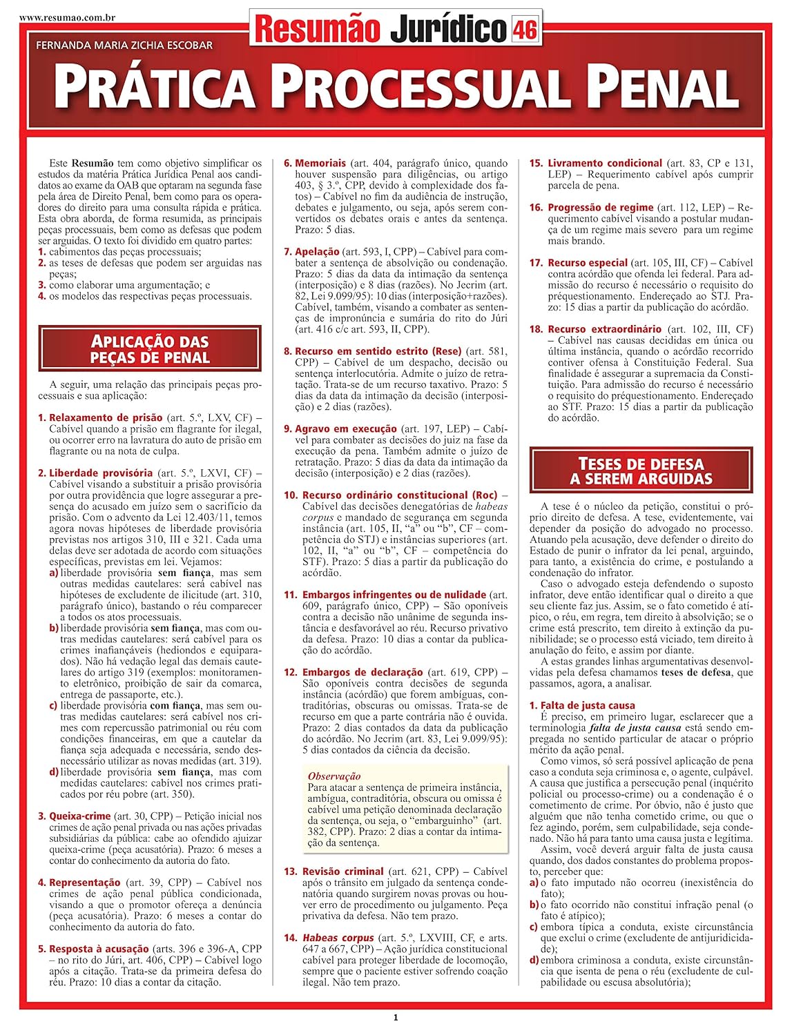 Prática processual penal baixar o livro de graça